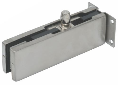 Satin-finish glass patch fitting in Madurai for Rajapalayam office entrance doors